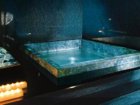 Sapphire for Spa Decoration