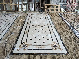 Marble Corridor Floor Tiles
