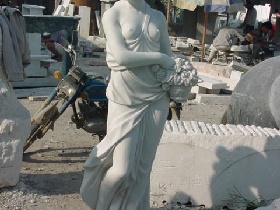 Marble Human Figure Statue 073