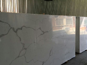 Artificial Quartz Stone White Marble