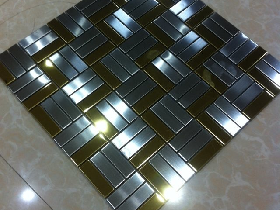 Metallic Mosaic Tiles 005