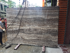 Silver Travertine cut to size tiles