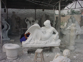 White Marble Carving