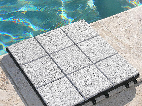 Eco-Friendly Outdoor Granite Deck Tiles