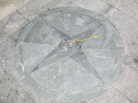 Slate Compass Stone