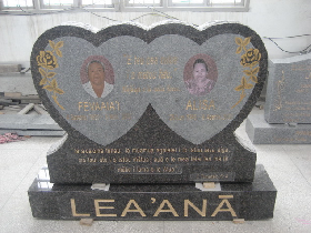 American Granite Headstone 017