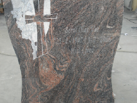 USA Granite Tombstone 043