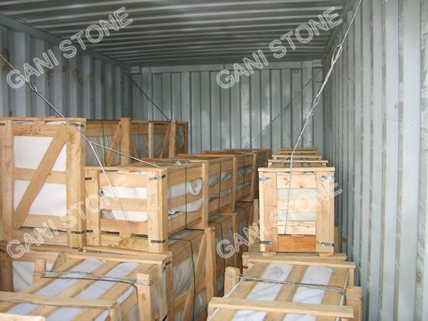 Granite Worktop Container Loading