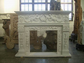 Marble Fireplace Surround 003