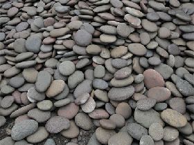 China Flat Pebble Stone