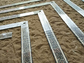 Waterjet Marble Border