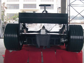 Ferrari Racing Car Stone Statue