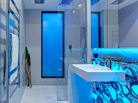 Blue Agate Bathroom Decoration
