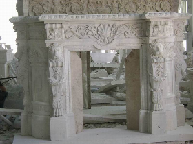 Marble Fireplace Surround 010