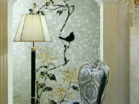 Mother of Pearl Decorative Wall Mural