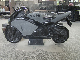 Motorcycle Stone Carving