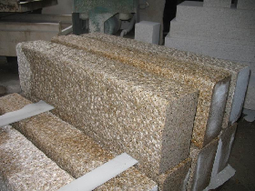 Golden Granite Pineapple Kerb Stone Paver Block