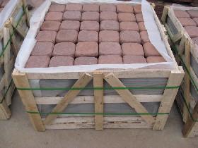 Red Sandstone Tumbled Cobble
