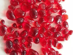 Red Glass Granule