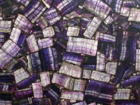 Backlit Purple Fluorite