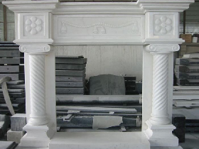 Marble Fireplace Mantels and Surrounds 009