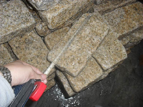 GIALLO FANTASIA Granite Cobbles