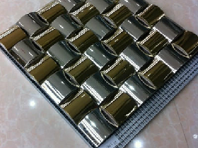 Metallic Mosaic Tiles 003