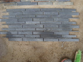 Grey Slate Mosaic Wall Tiles