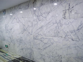 Carrara White Marble Bathroom