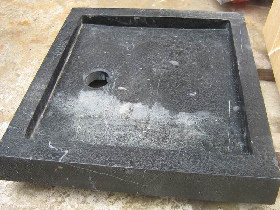 Blue Limestone Shower Tray