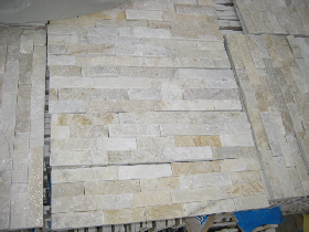 White Quartzite Wall Ledge Panel