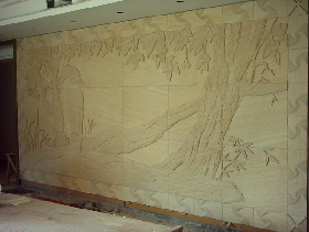 Sandstone Reliefs Art Carving 003