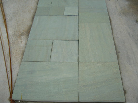 Green Sandstone Paving Patterns