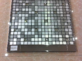 Metallic Mosaic Tiles 036