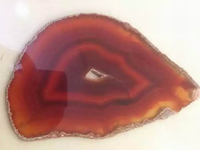 Red Agate Coaster