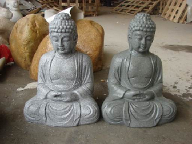 Granite Buddha Sculpture