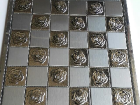 Metal Glass Mosaic Tiling 033