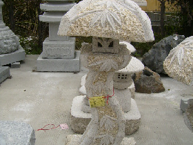 Granite Japanese Garden Lanterns