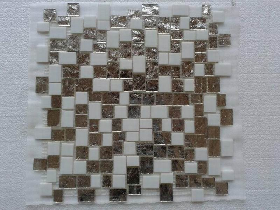STAINED GLASS MOSAIC TILE 0035