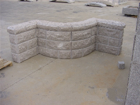 Curved Granite Wall Block