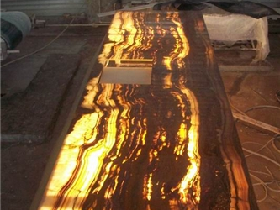 Backlit Onyx Table Top