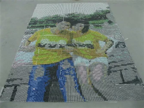 CHINA MOSAIC SUPPLIES ART GLASS MOSAIC MURAL WALL DECOR 004