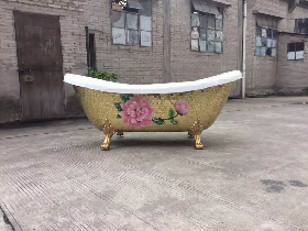 Art Glass Mosaic Bathtub