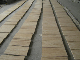 Cream Travertine Flooring Tiles