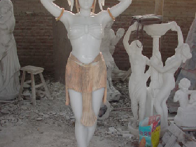 Marble Human Figure Statue 048