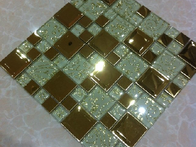 Metallic Mosaic Tiles 011