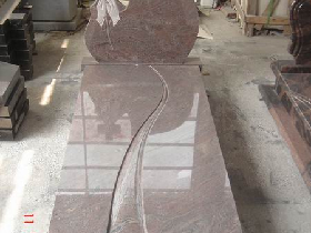 Poland Granite Tombstone 001