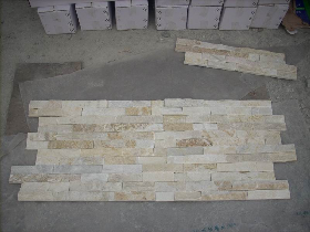 White Quartz Brilliant stone veneer
