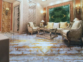 Persia White Onyx Flooring