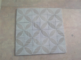 Waterjet Cut Marble Mosaic Tiles 001